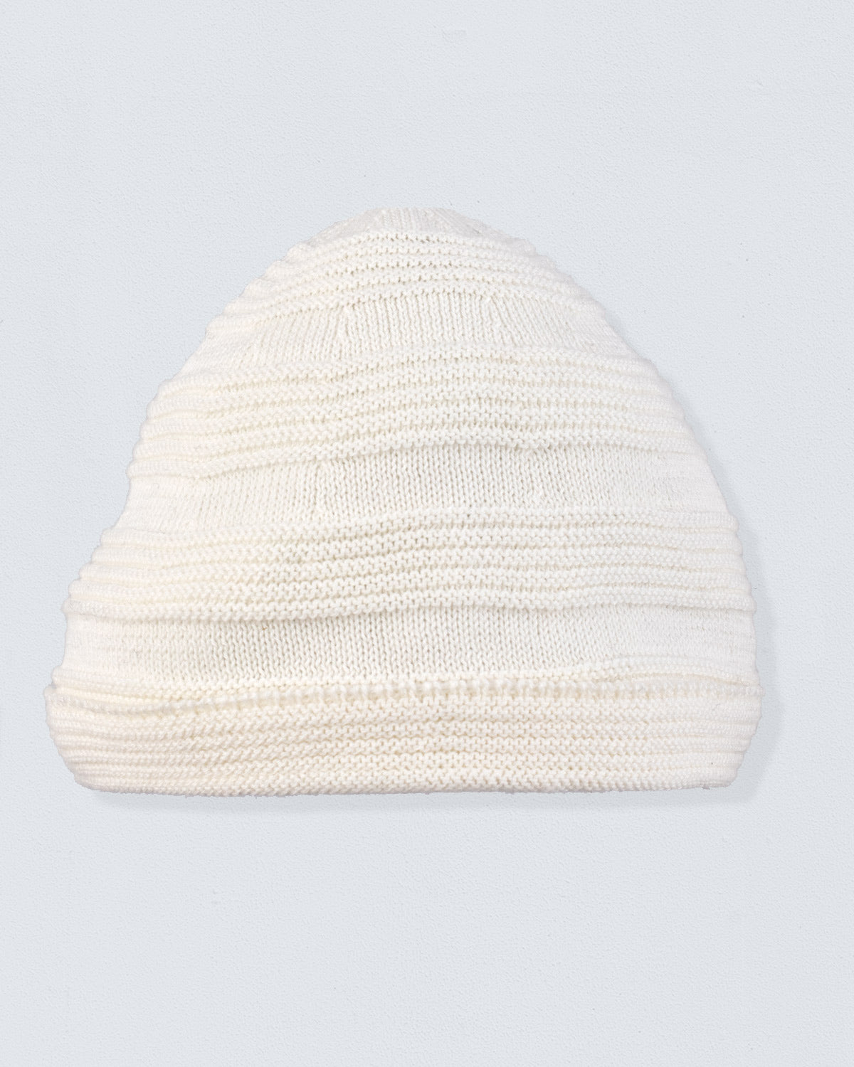 Jackpot Cream Ribbed Hat